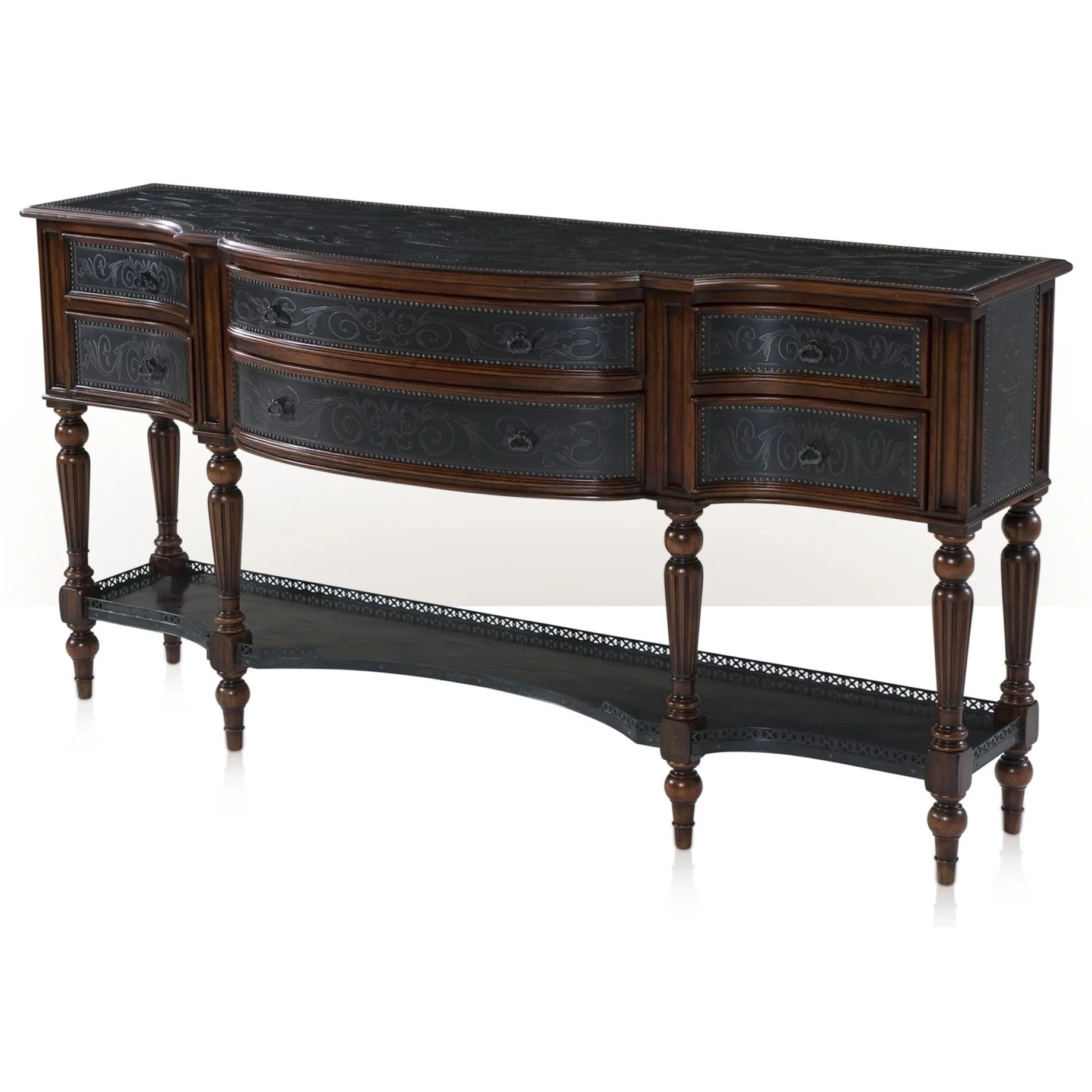 Theodore Alexander and Sideboards 6121017 Bowfront Arched